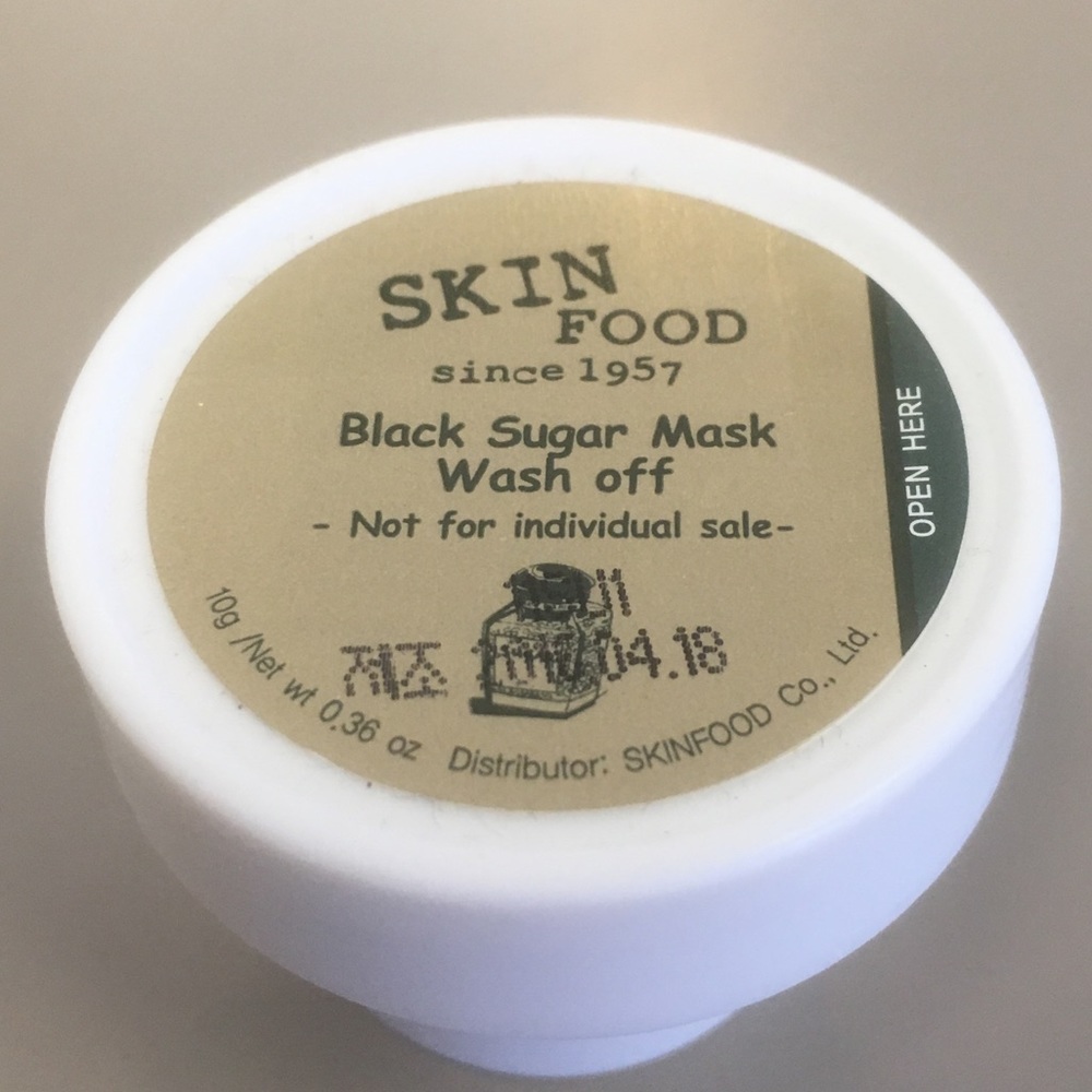 Skin Food Black Sugar Mask - wash off